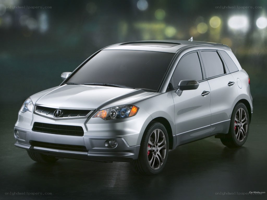 Silver Acura RDX SUV