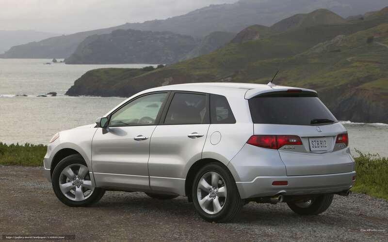 Silver Acura Rdx