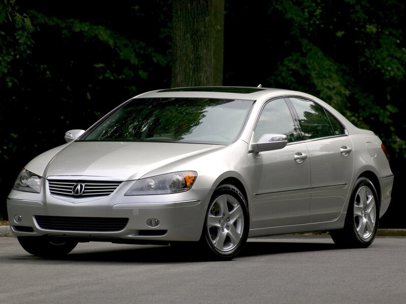 Silver Acura RL Sedan — Calm