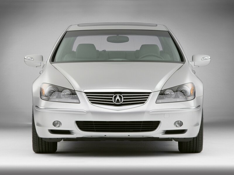 Silver Acura RL Sedan — Neutral, Photograph