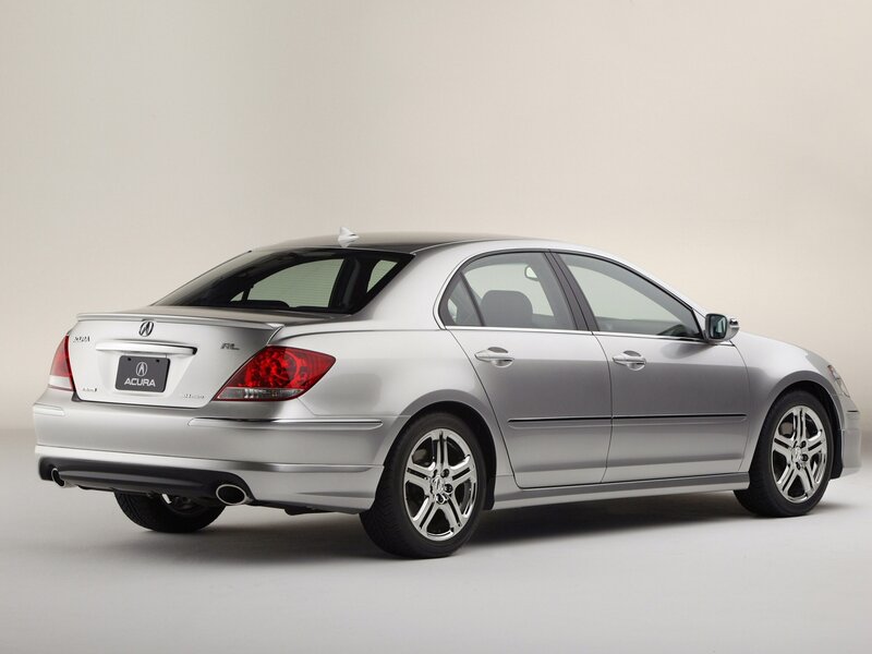 Silver Acura Rl Sedan — Neutral