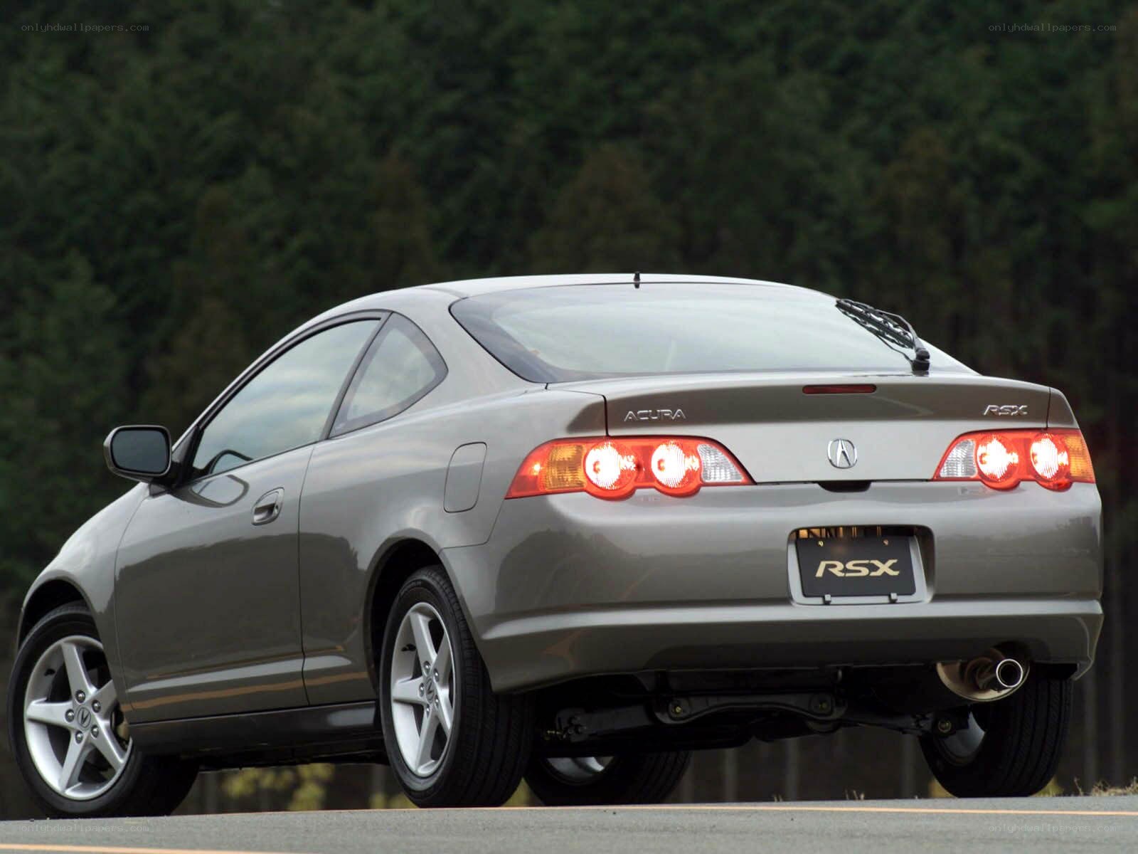 silver acura rsx coupe