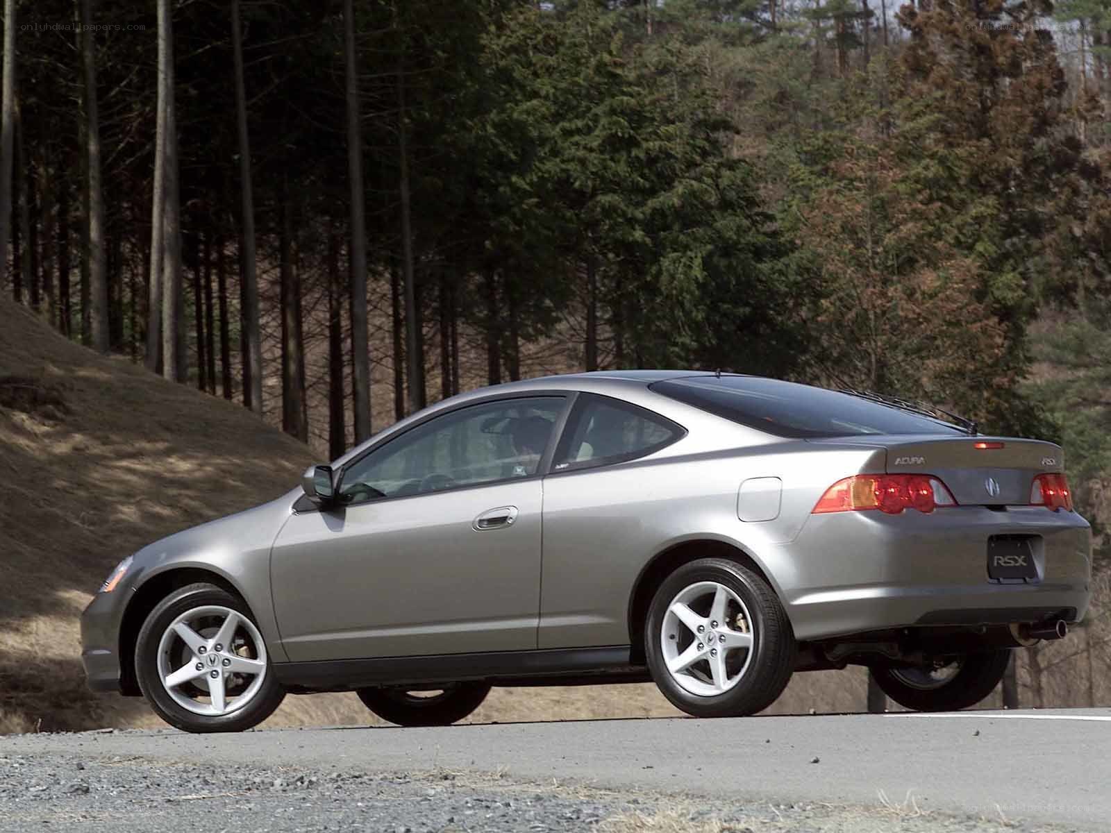 silver acura rsx coupe