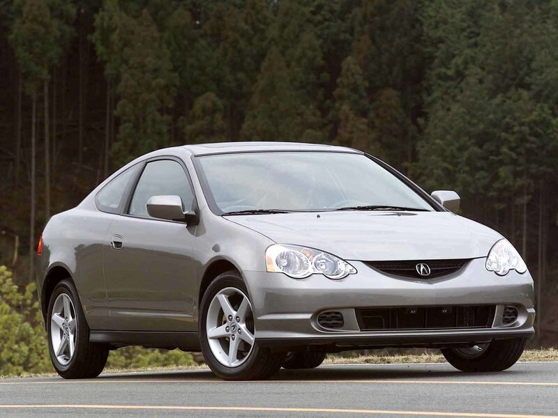 Silver Acura RSX Coupe — Gray, Calm, Afternoon