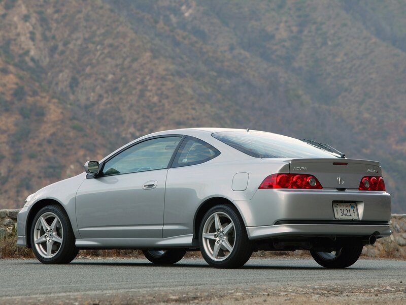 Silver Acura Rsx Coupe — Serene, Afternoon