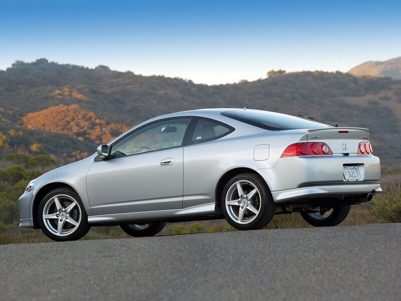 Silver Acura RSX Coupe — Serene