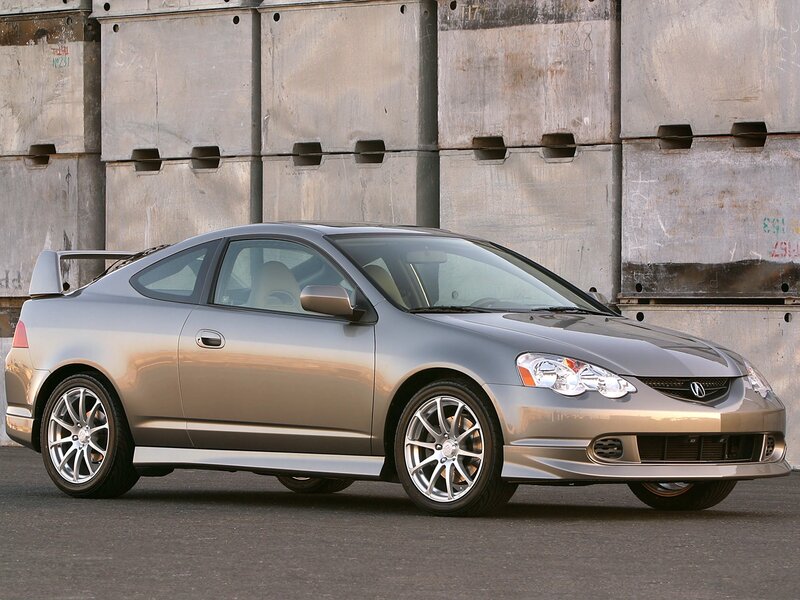 silver acura rsx coupe