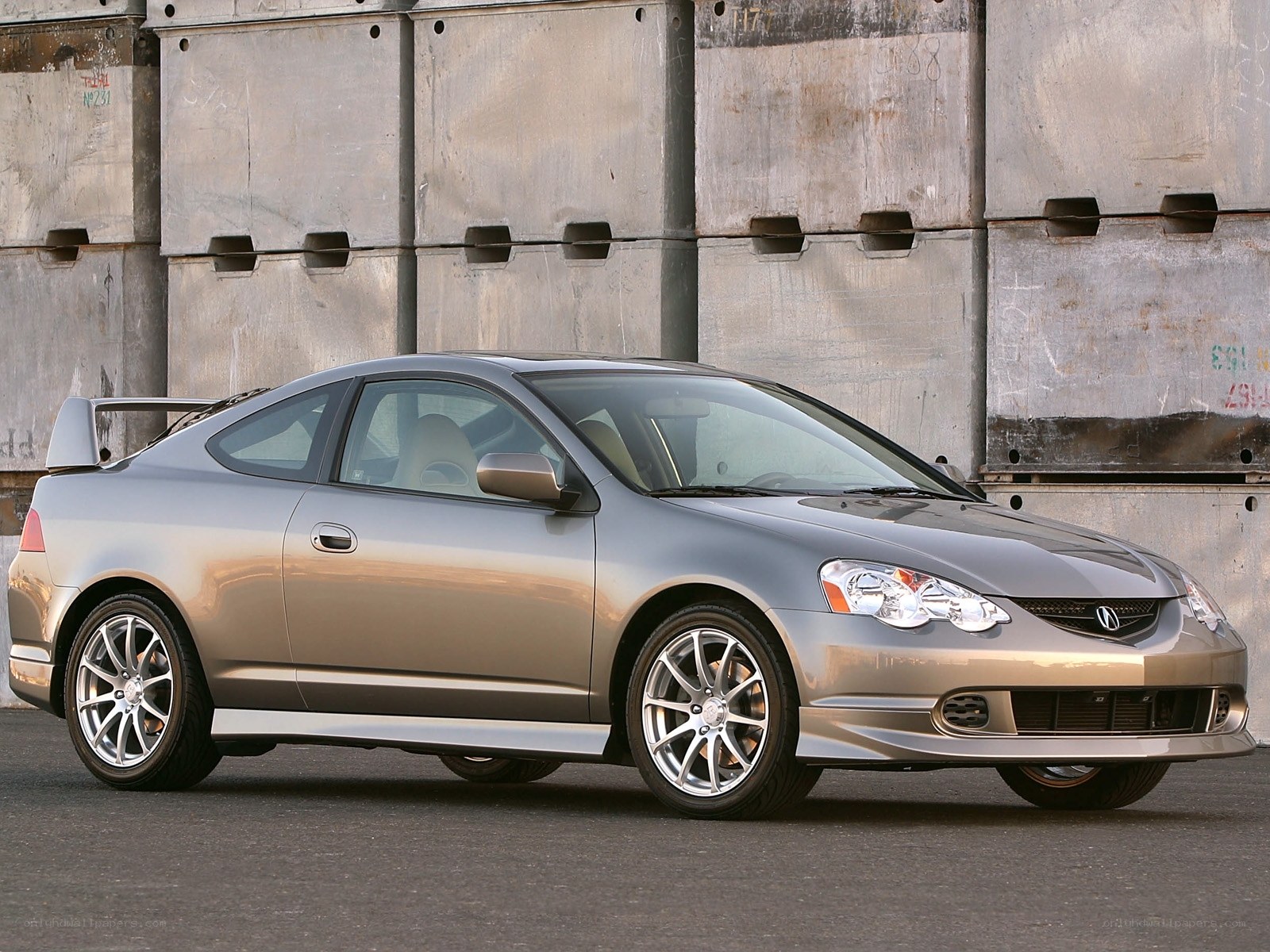 silver acura rsx coupe