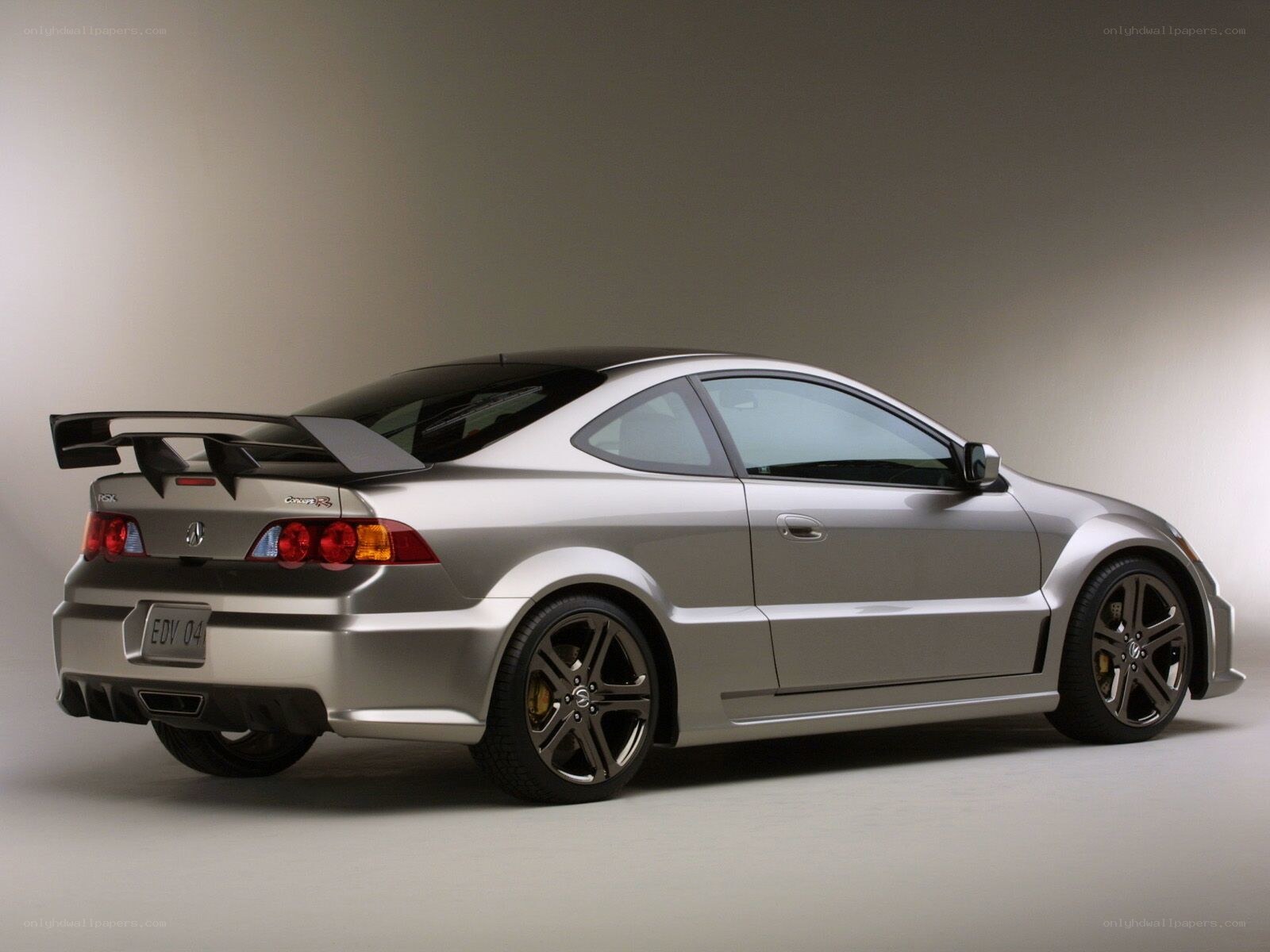 Silver Acura RSX Type S