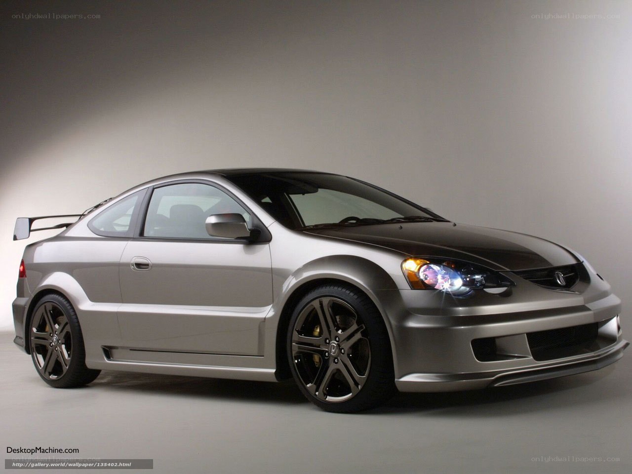 silver Acura RSX Type-S