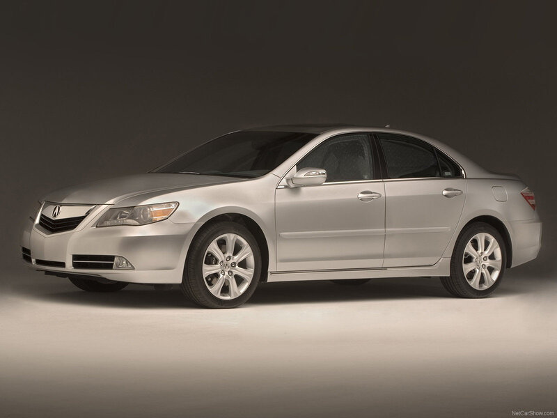 Silver Acura Sedan — Neutral
