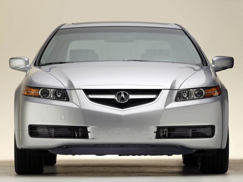 Silver Acura Sedan