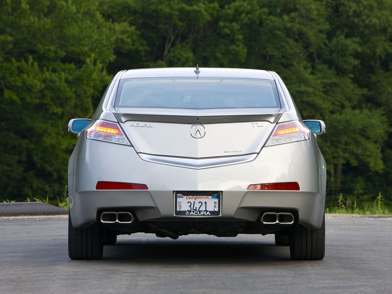 Silver Acura Tl Car — Calm
