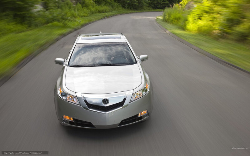 Silver Acura Tl — Dynamic