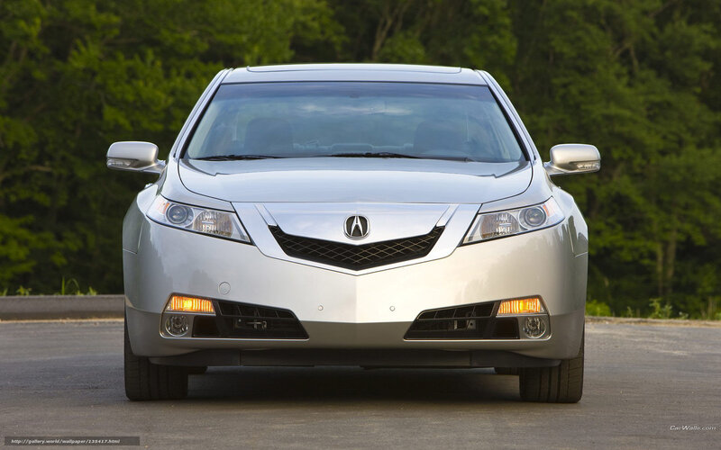 Silver Acura TL Sedan — Calm, Afternoon