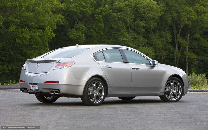 Silver Acura Tl Sedan — Calm