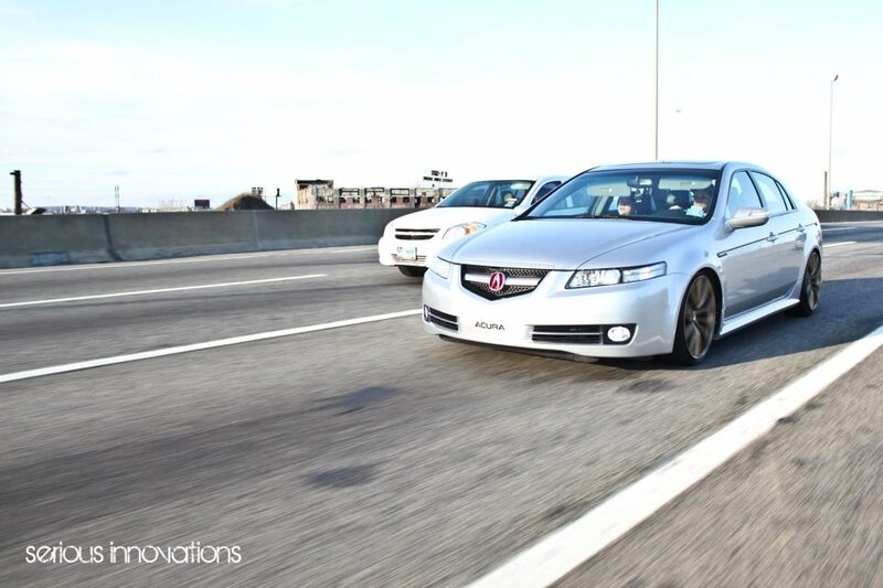 Silver Acura Tl Sedan — Dynamic