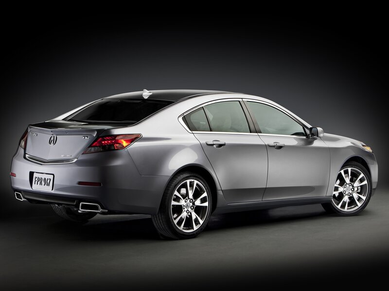 Silver Acura Tl Sedan — Gray, Dramatic