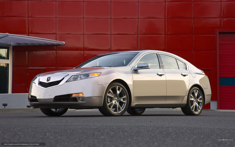 Silver Acura Tl Sedan — Neutral, Afternoon