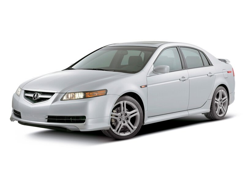 Silver Acura TL Sedan — Neutral, Photograph