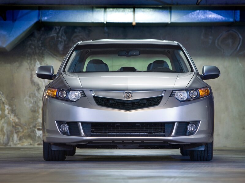 Silver Acura TSX Sedan — Dramatic, Photograph