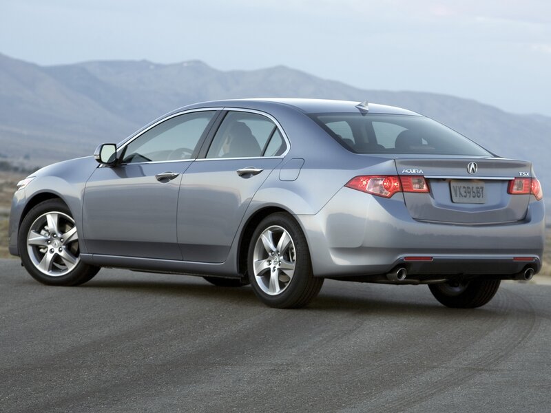 Silver Acura Tsx Sedan — Gray, Serene