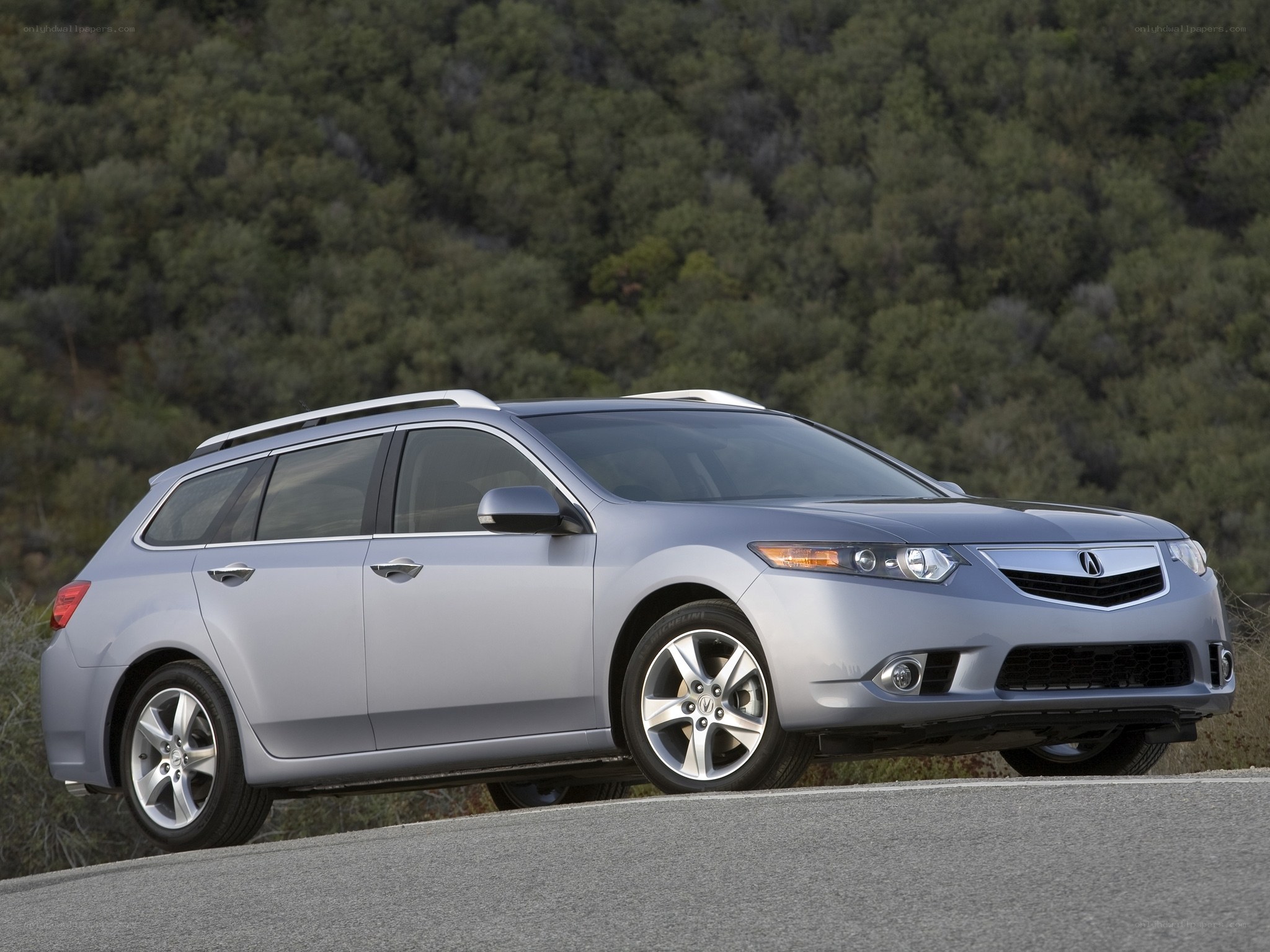 silver acura tsx wagon
