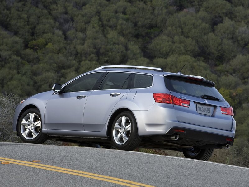 Silver Acura Tsx Wagon — Calm