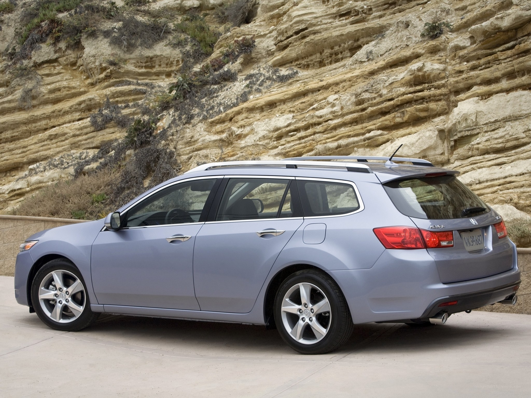 silver acura tsx wagon