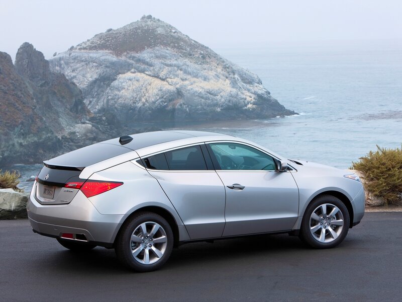 Silver Acura Zdx — Serene