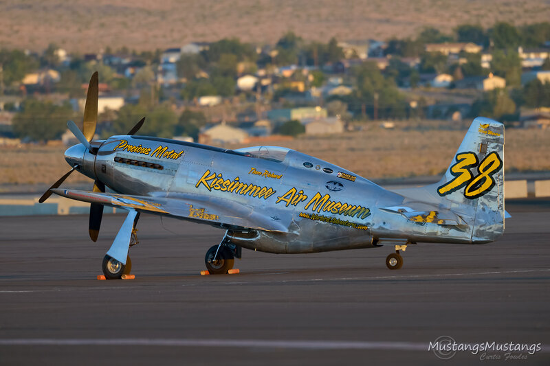 Silver Airplane on Runway — Dramatic
