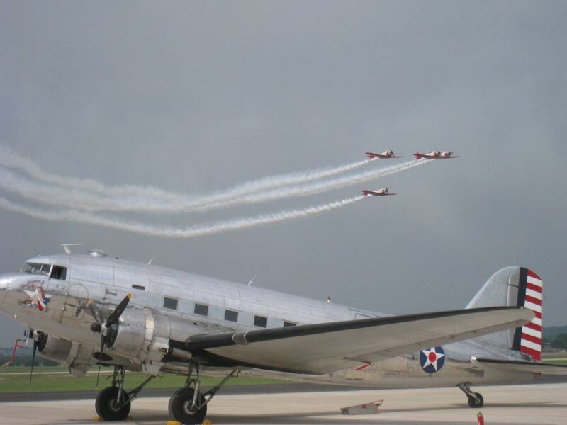 Silver Airplane on Tarmac — Gray