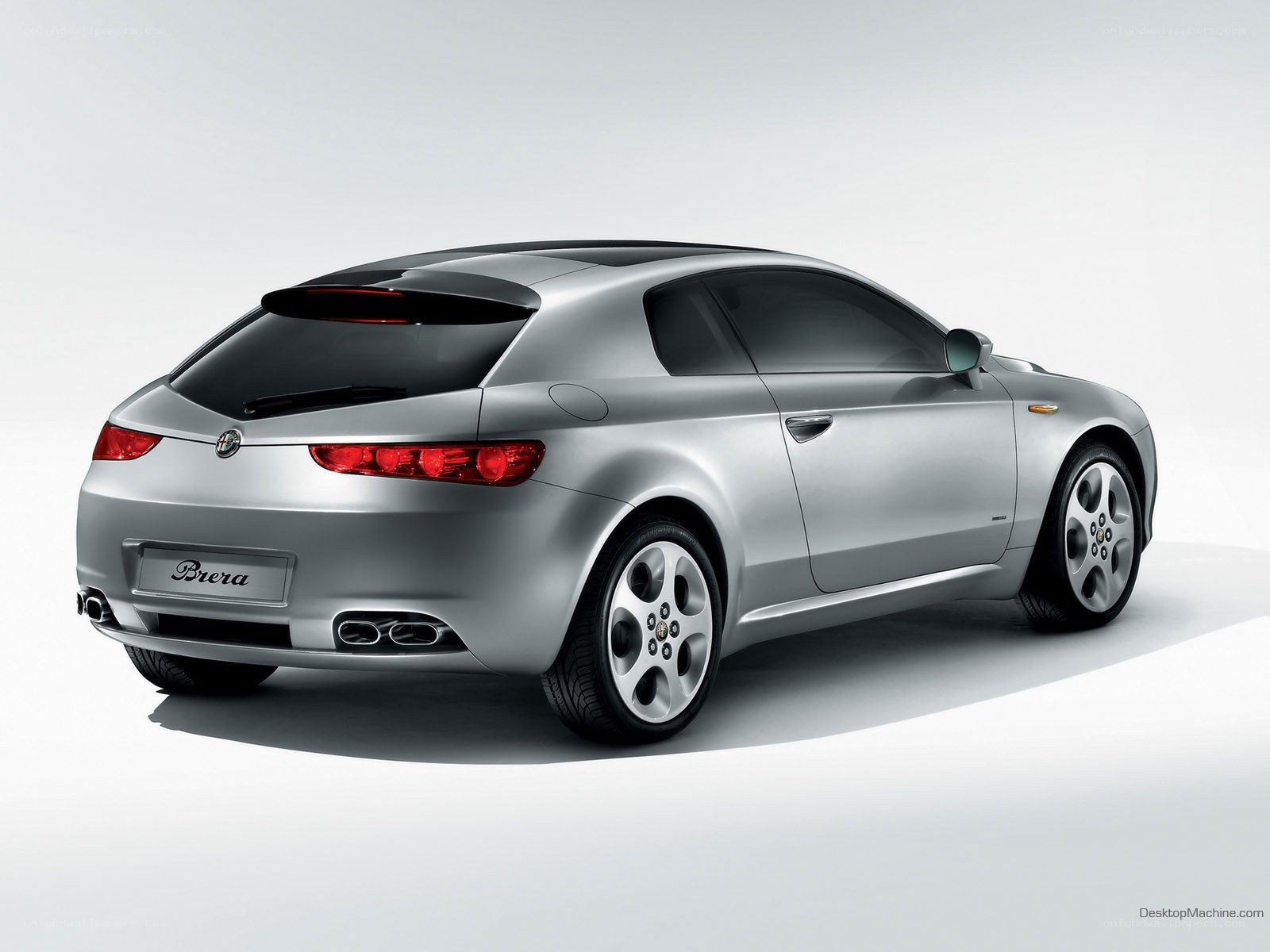 Silver Alfa Romeo Brera