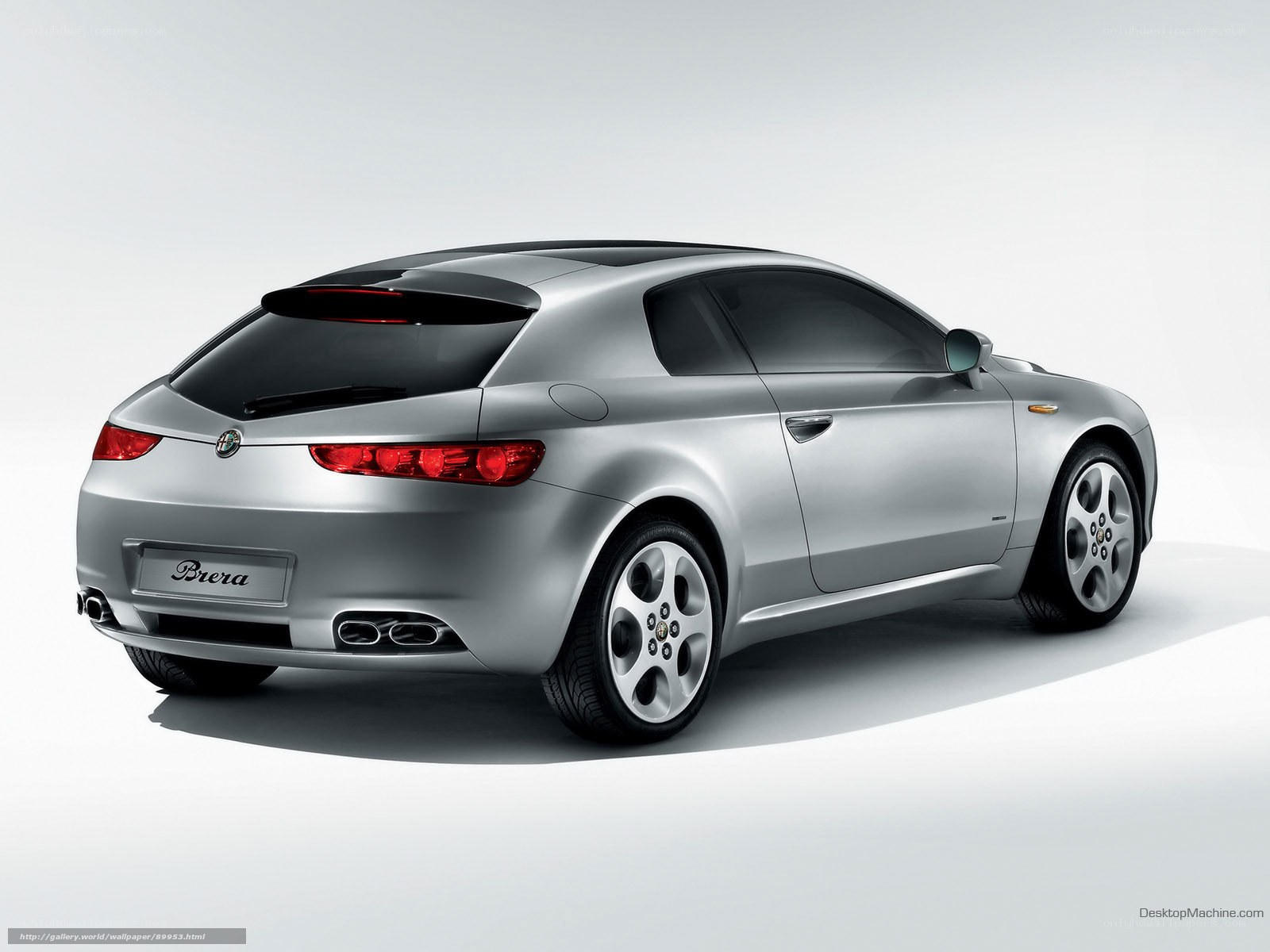 Silver Alfa Romeo Brera