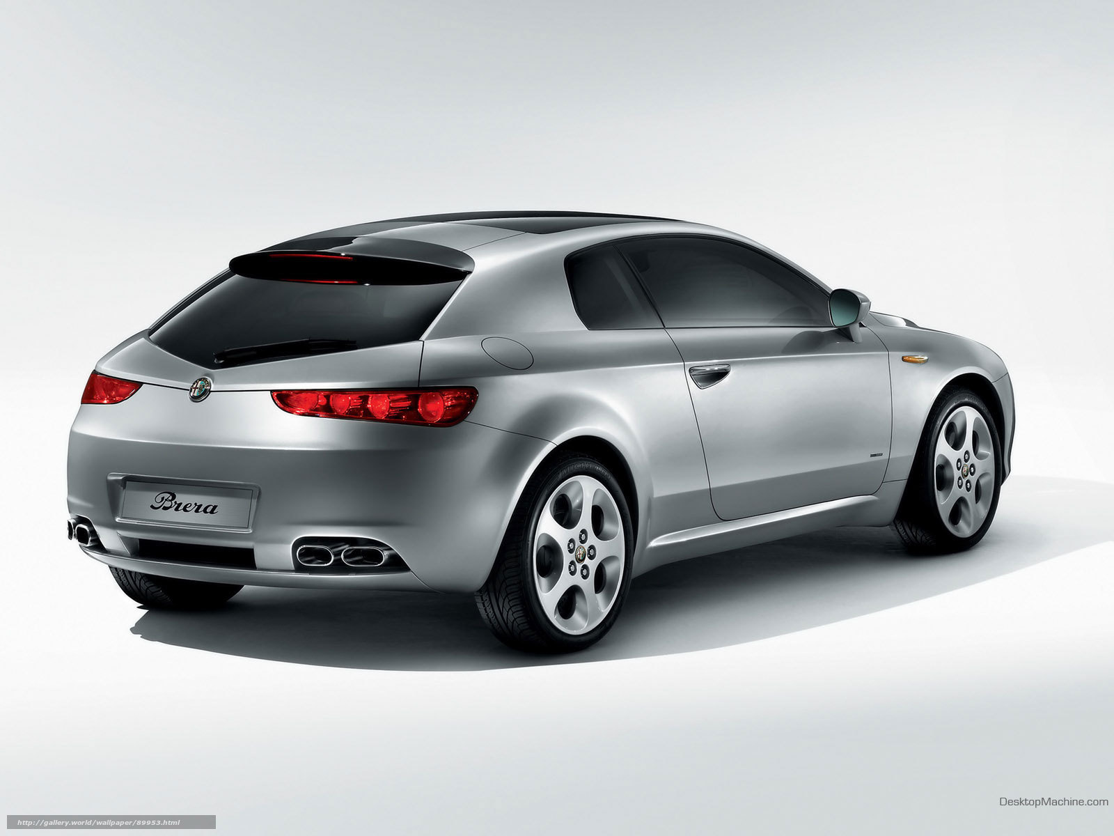 Silver Alfa Romeo Brera