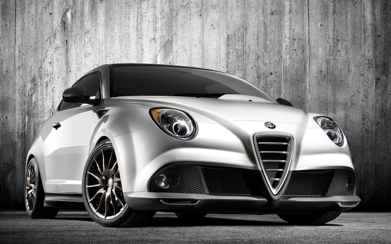 Silver Alfa Romeo Car