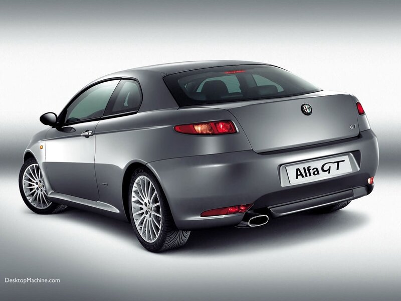 Silver Alfa Romeo GT