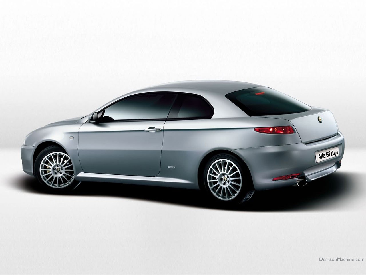 Silver Alfa Romeo GT Coupe