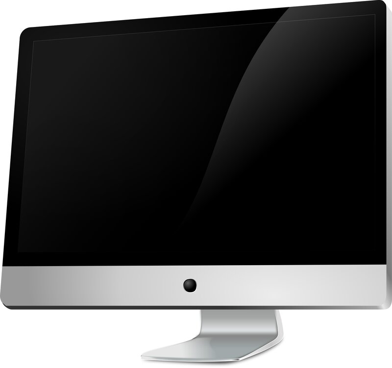 Silver All-in-one Computer