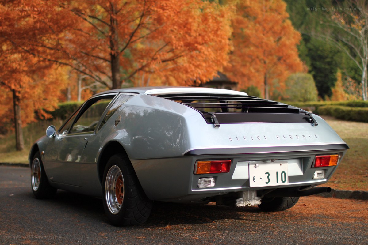 silver alpine berlinetta car