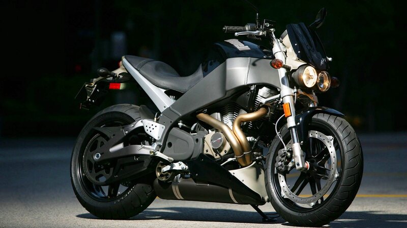 Silver and Black Motorcycle — Dramatic, Afternoon