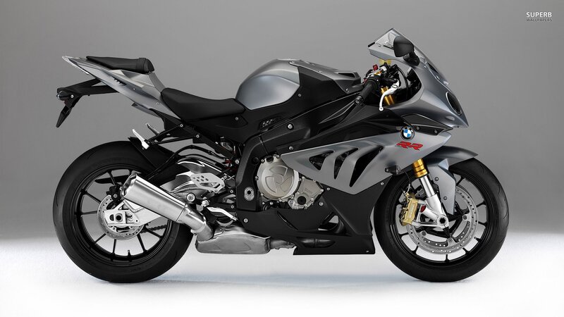 Silver and Black Motorcycle — Gray, Neutral, Photograph, Seat, Exhaust