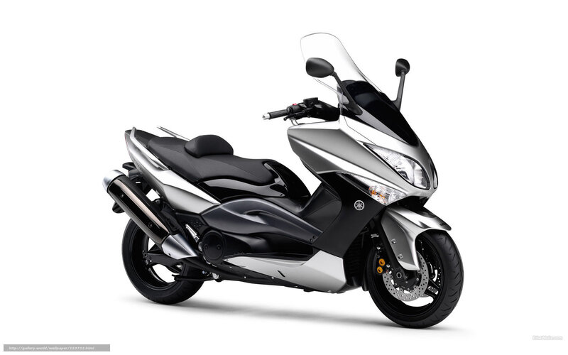 silver and black scooter