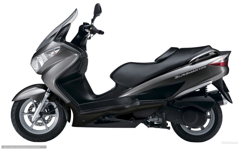 Silver and Black Scooter — Neutral, Photograph, Seat, Windshield, Headlight