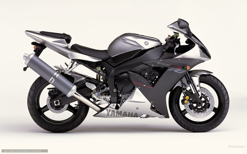 Silver and Black Sport Motorcycle — Gray