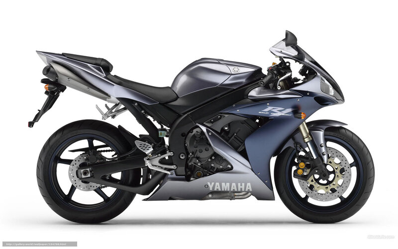 Silver and Blue Motorcycle — Gray