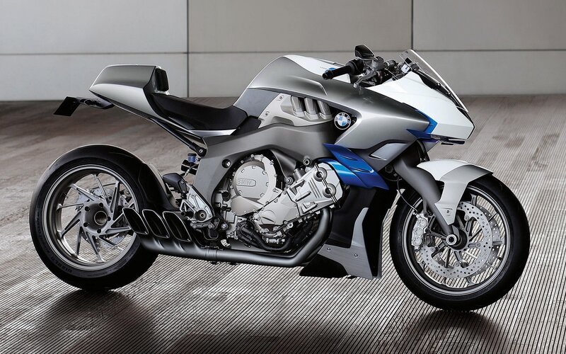 Silver and Blue Motorcycle — Modern, Photograph, Seat, Engine, Windshield