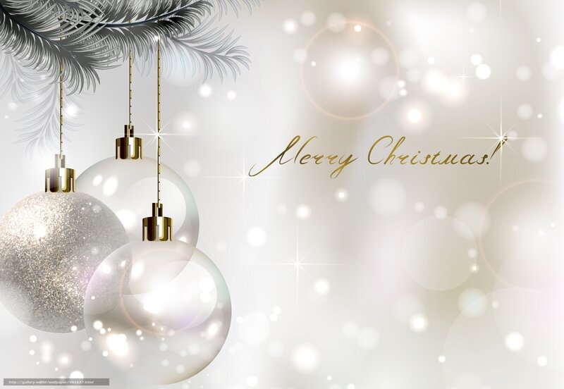Silver and Clear Ornaments