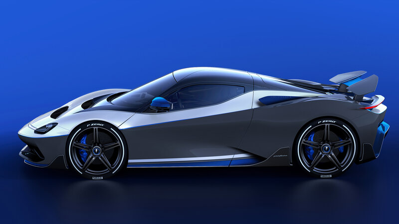 Silver and Gray Sports Car
