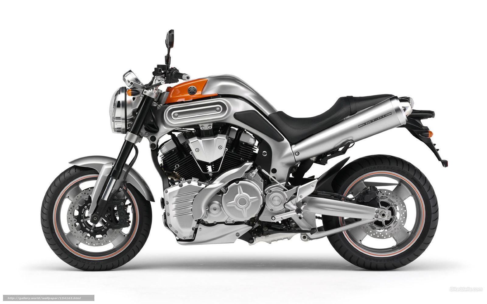 silver and orange motorcycle